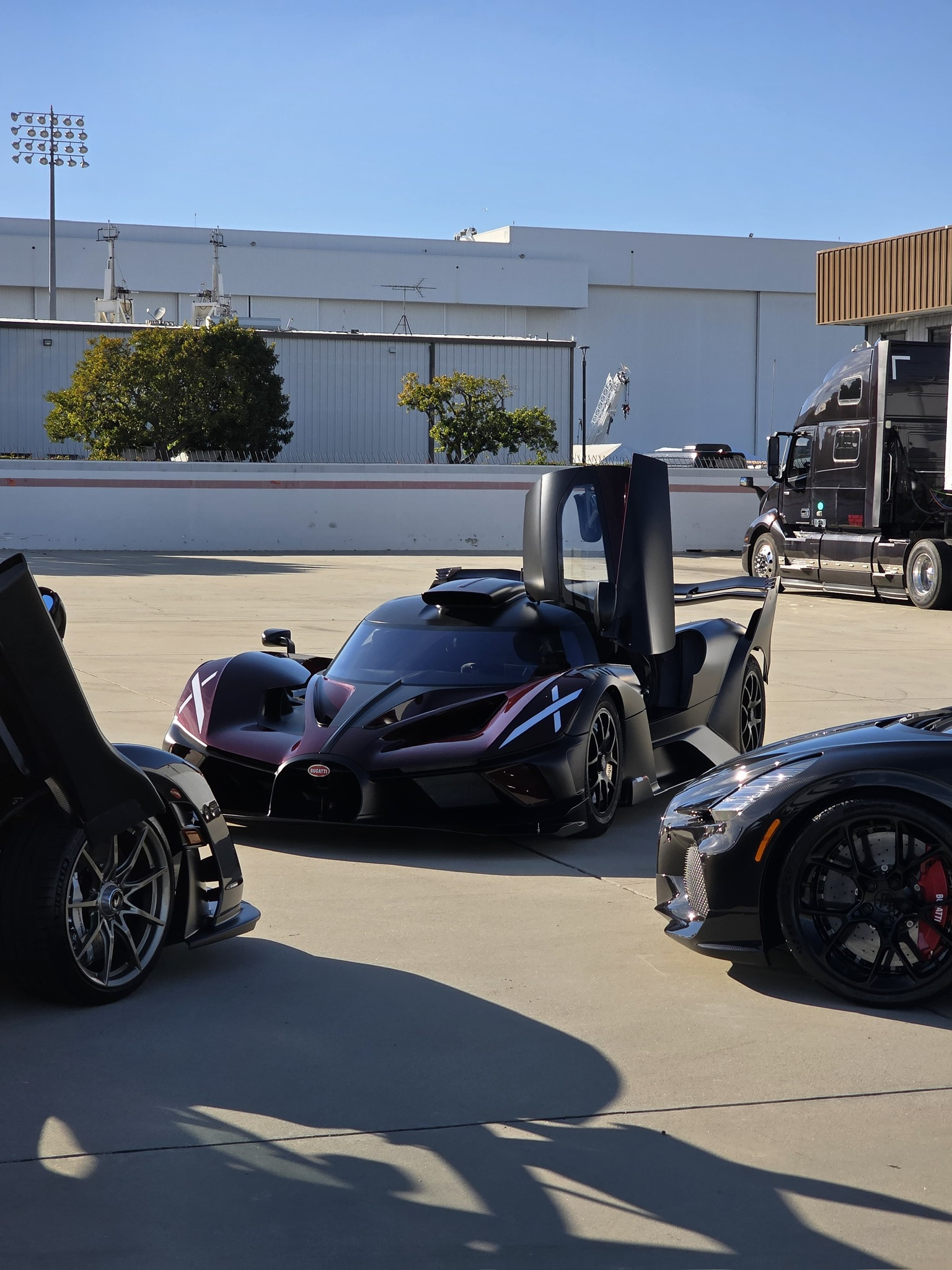 Czinger 21C and hypercars at facility