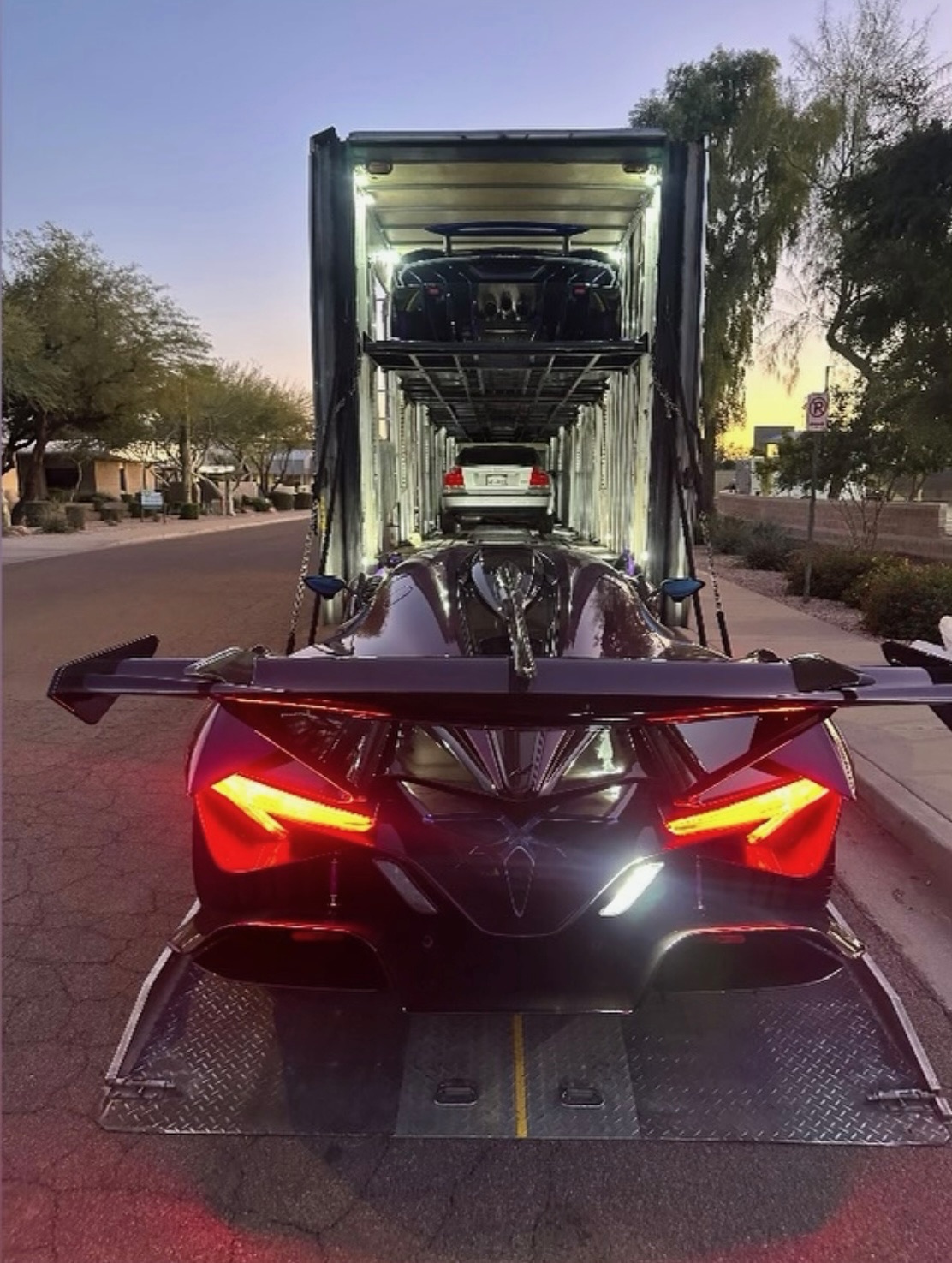 Apollo IE loading at dusk