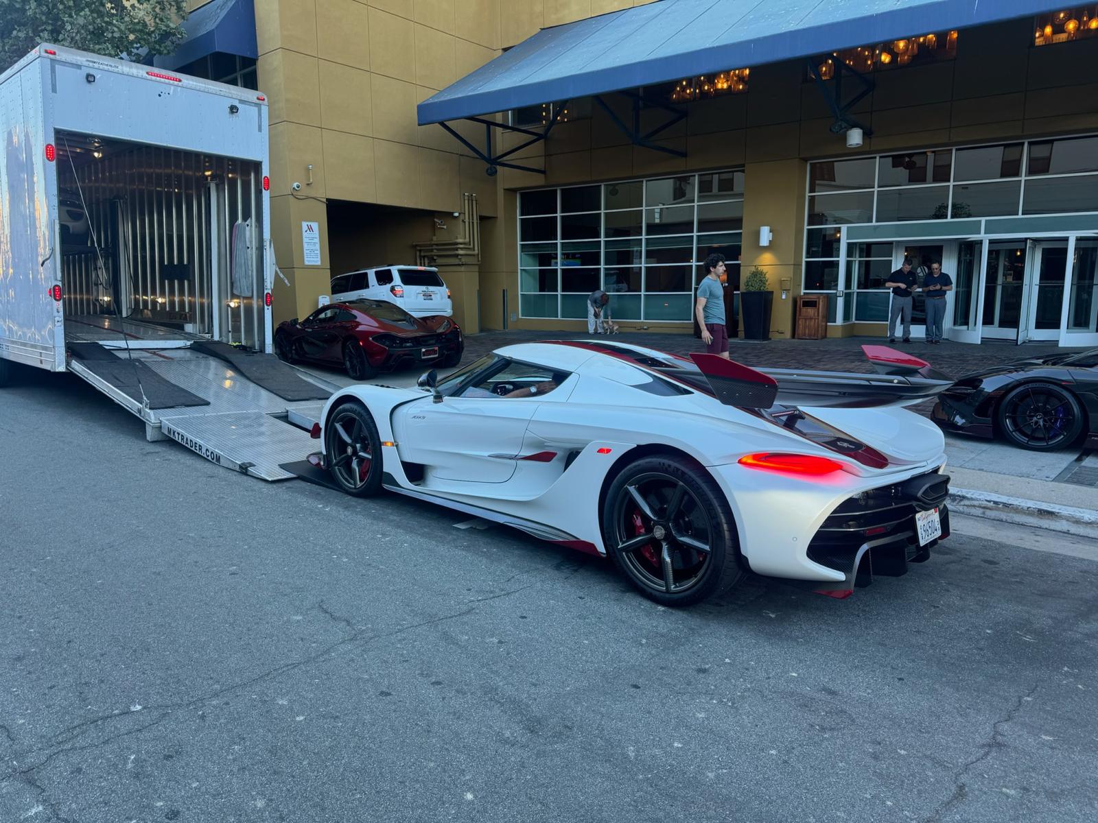 Koenigsegg Jesko at dusk
