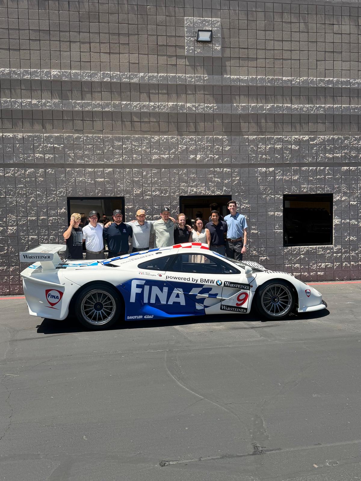 MK Trader team with McLaren F1 GTR Longtail