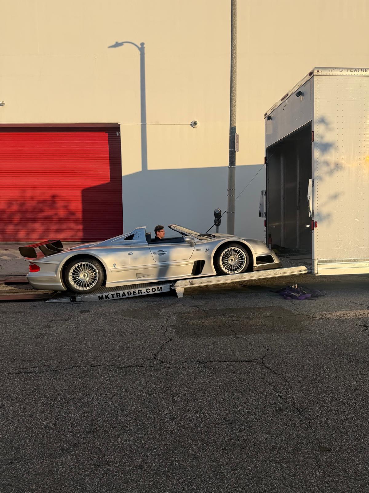 Mercedes-Benz CLK GTR Roadster on MK Trader ramp