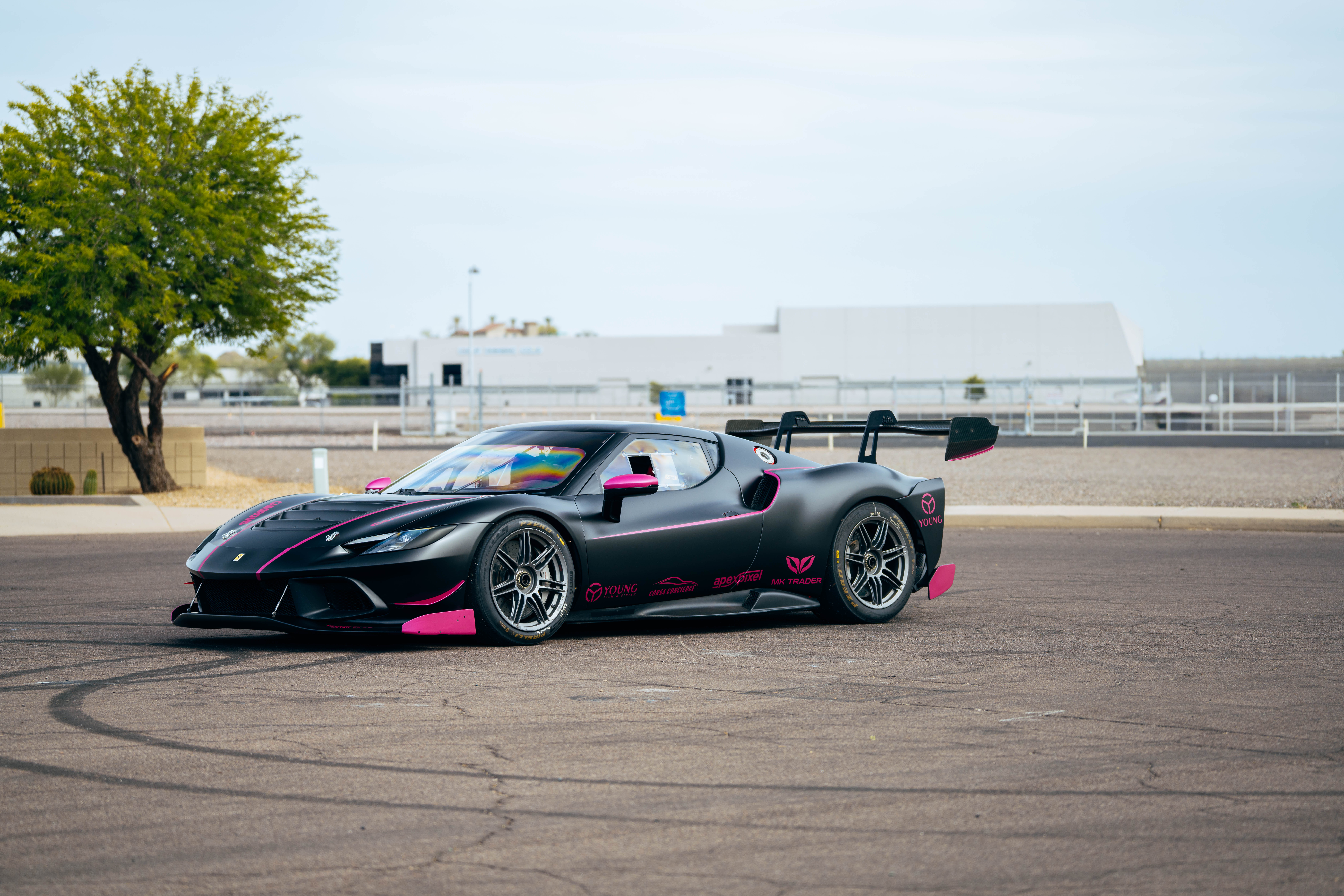 Ferrari 296 Challenge race car